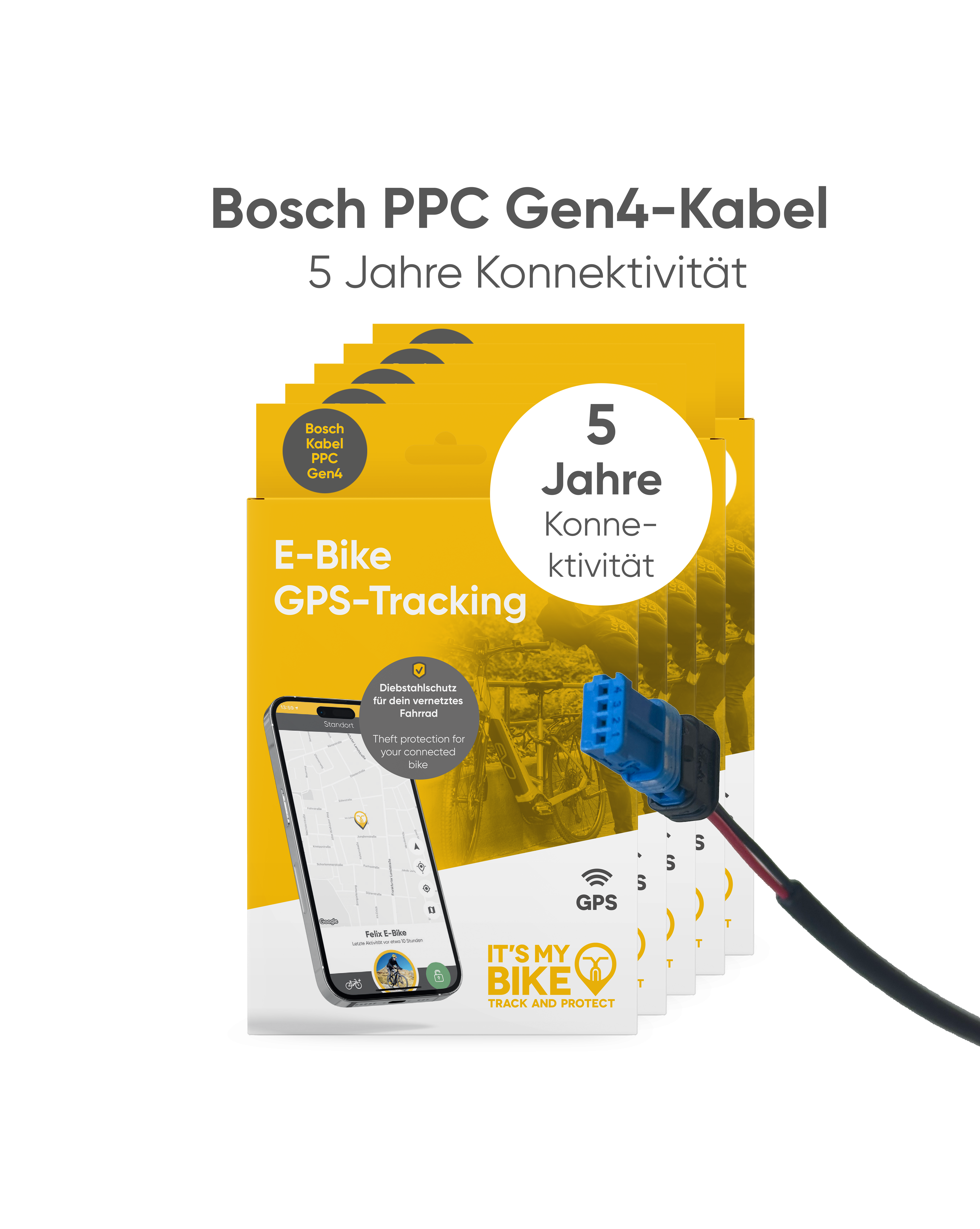 gps tracker fahrrad bosch It's my bike | GPS-Tracker inkl. 5 Jahre Service | Schrumpf | M 1.2 noCAN
